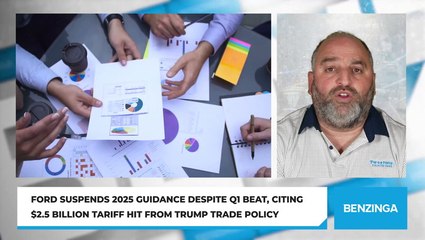 Ford Suspends 2025 Guidance Despite Q1 Beat, Citing $2.5 Billion Tariff Hit From Trump Trade Policy