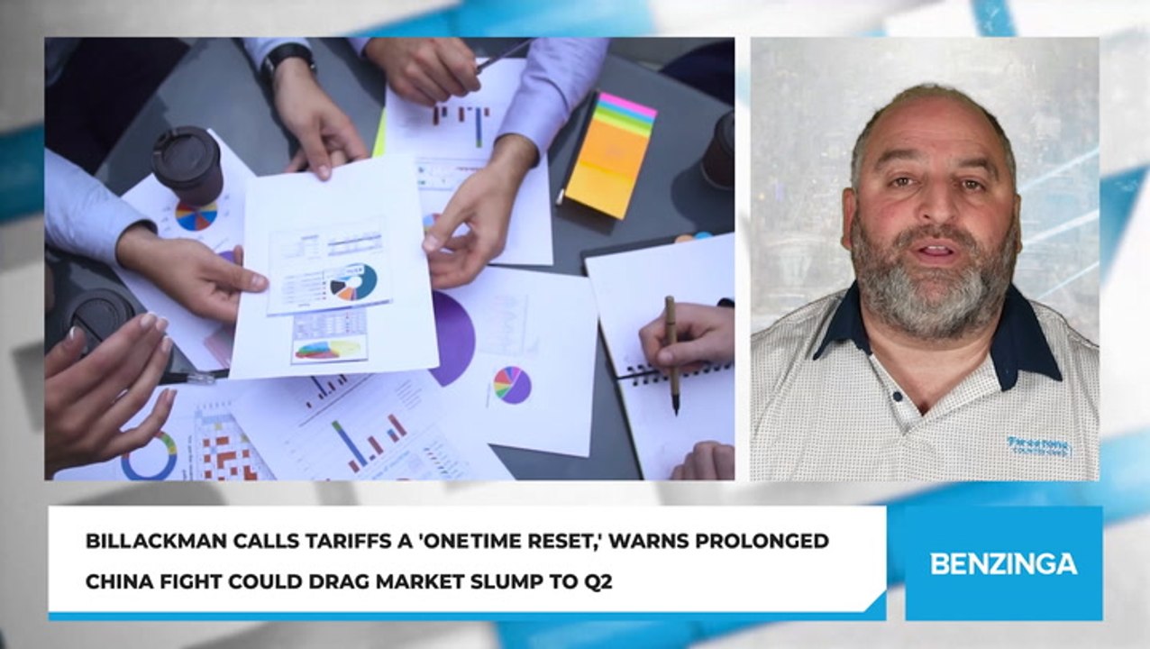 Bill Ackman Calls Tariffs A 'One Time Reset,' Warns Prolonged China Fight Could Drag Market Slump To Q2