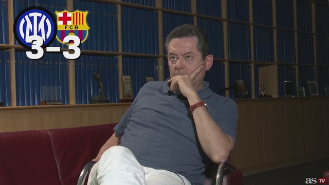 De ver al Barça en la final a eliminado: Roncero vivió así la remontada del Inter