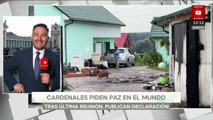 Previo al cónclave, cardenales publican declaración pidiendo paz en el mundo