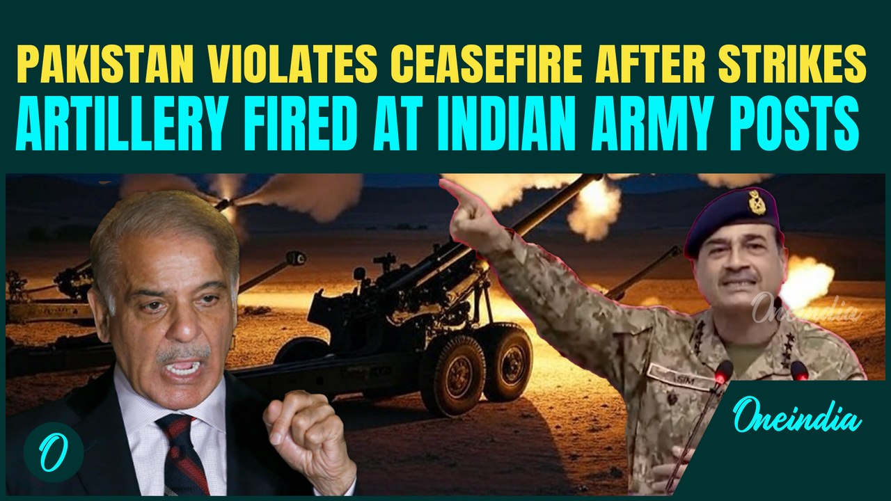 BREAKING:  Pakistan Responds to India's Operation Sindoor; Fires Artillery at Indian Army Posts