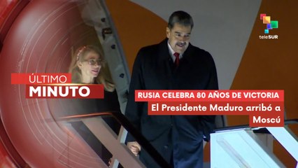 Presidente Nicolás Maduro arriba a Rusia