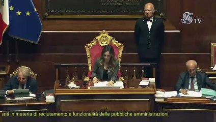 Tilde Minasi - Intervento in Senato (06.05.25)