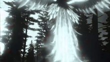 Mythological Phoenix in Majestic Flight | Fiery Wings Soar at Sunset