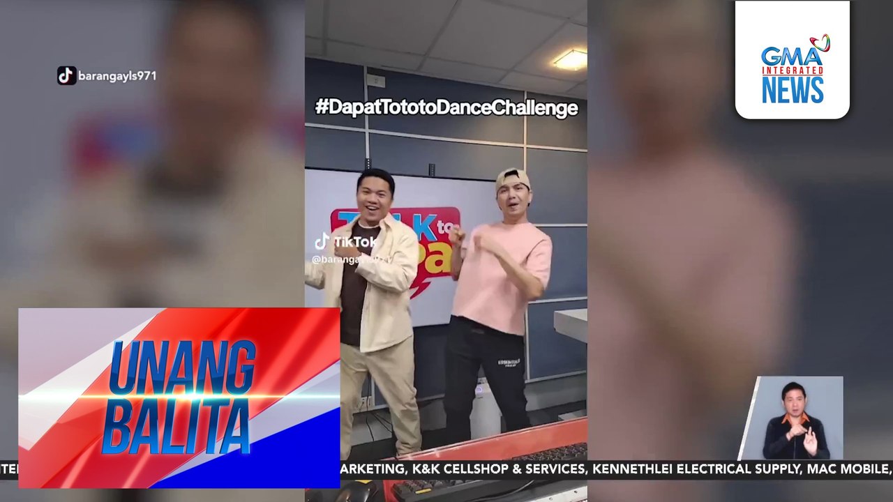Makihataw sa Eleksyon 2025 #DapatTotooDanceChallenge | Unang Balita