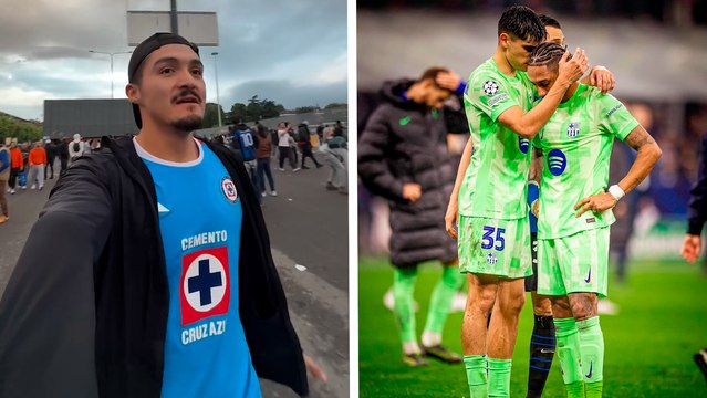 Barcelona es cruzazuleado por un mexicano en San Siro en la semifinal contra el Inter en Champions League