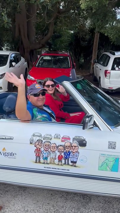 Old Blokes Driving for a Cure 2025