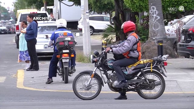 Mueren más motociclistas que peatones en siniestros viales