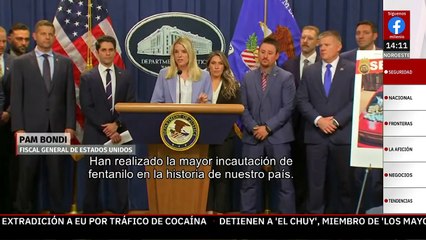 EU detienen a integrantes del Cártel de Sinaloa y decomisa 3 millones de pastillas de fentanilo