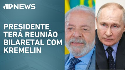 Lula embarca à Rússia e pedirá a Vladimir Putin para aumentar exportações a Moscou