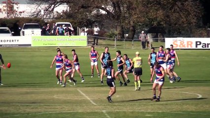 BFNL round 4 - Braidon Blake sends Gisborne into attack v Eaglehawk.