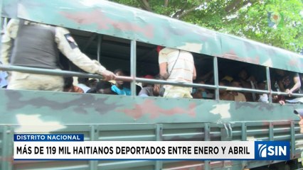 119 mil deportaciones de haitianos en lo que va de año | Emisión Estelar SIN