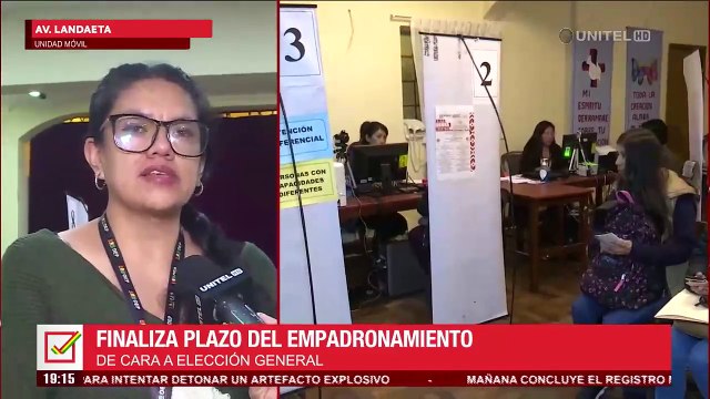 Empadronamiento: Hay filas en puntos móviles, mientras los megacentros están vacíos