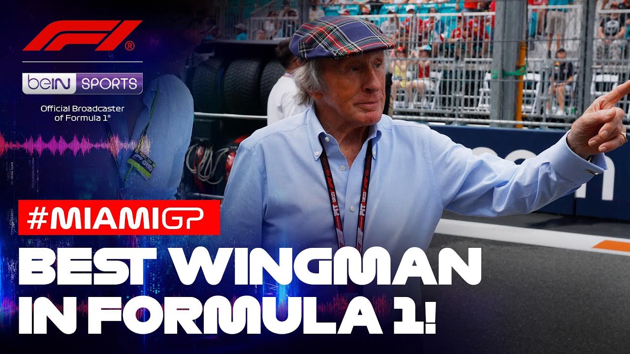 Jackie Stewart introduces K-pop star Lisa to Martin Brundle! | Formula 1 Miami Grand Prix 2025