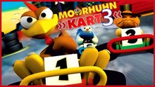 Moorhuhn Kart 3 FULL GAME Longplay / Crazy Chicken Kart 3 (PC)
