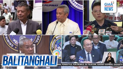 5 opisyal ng gobyerno, pinagpapaliwanag ng Ombudsman kaugnay sa pag-aresto kay FPRRD | Balitanghali