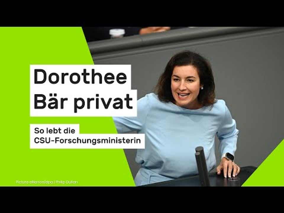 Dorothee Bär privat: So lebt die CSU-Forschungsministerin