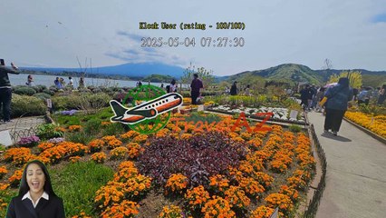 Review Mount Fuji popular check-in day tour｜Arakurayama Park + Hikawa Watch Shop + Kawaguchiko Oishi Park + Gotemba Outlets (choose one of shopping or hot springs)