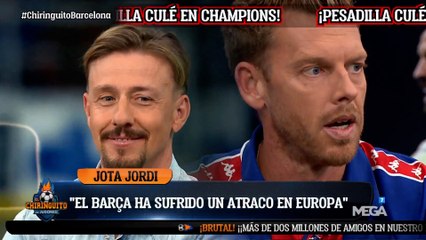 Guti a Jota Jordi en El Chiringuito tras la derrota del Barça: "A tragar como todos los años"