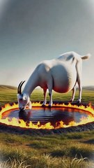 Goat fell into a well of fire and was rescued by the fire brigade 😭 #goat #animals #firebrigade😱 #facebookviral #foryouシ #BunnyAdventure #trend #amazingfacts #animation #indian #bestoftheday #trending #explore  #cartoon #Amazing #shorts #AI #duck