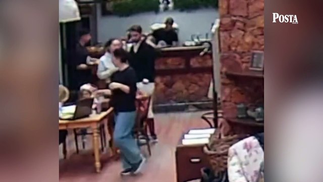 Danla Bilic'in eski sevgilisi Berk Çetin'in yeni görüntüleri ortaya çıktı! Başından aşağı içecek dökmüş