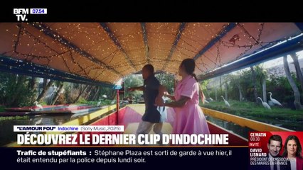 "L'amour fou": Indochine présente son dernier clip dans les cinémas Pathé