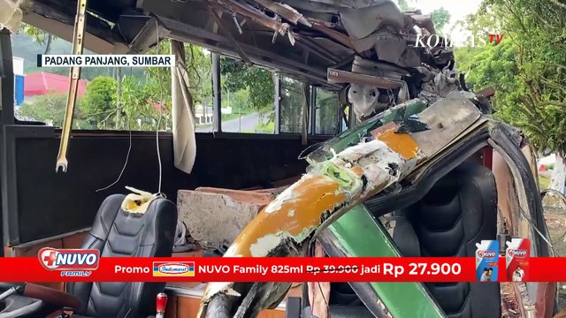 Kecelakaan Tunggal di Padang Panjang, Supir & Kernet Bus Negatif Narkoba