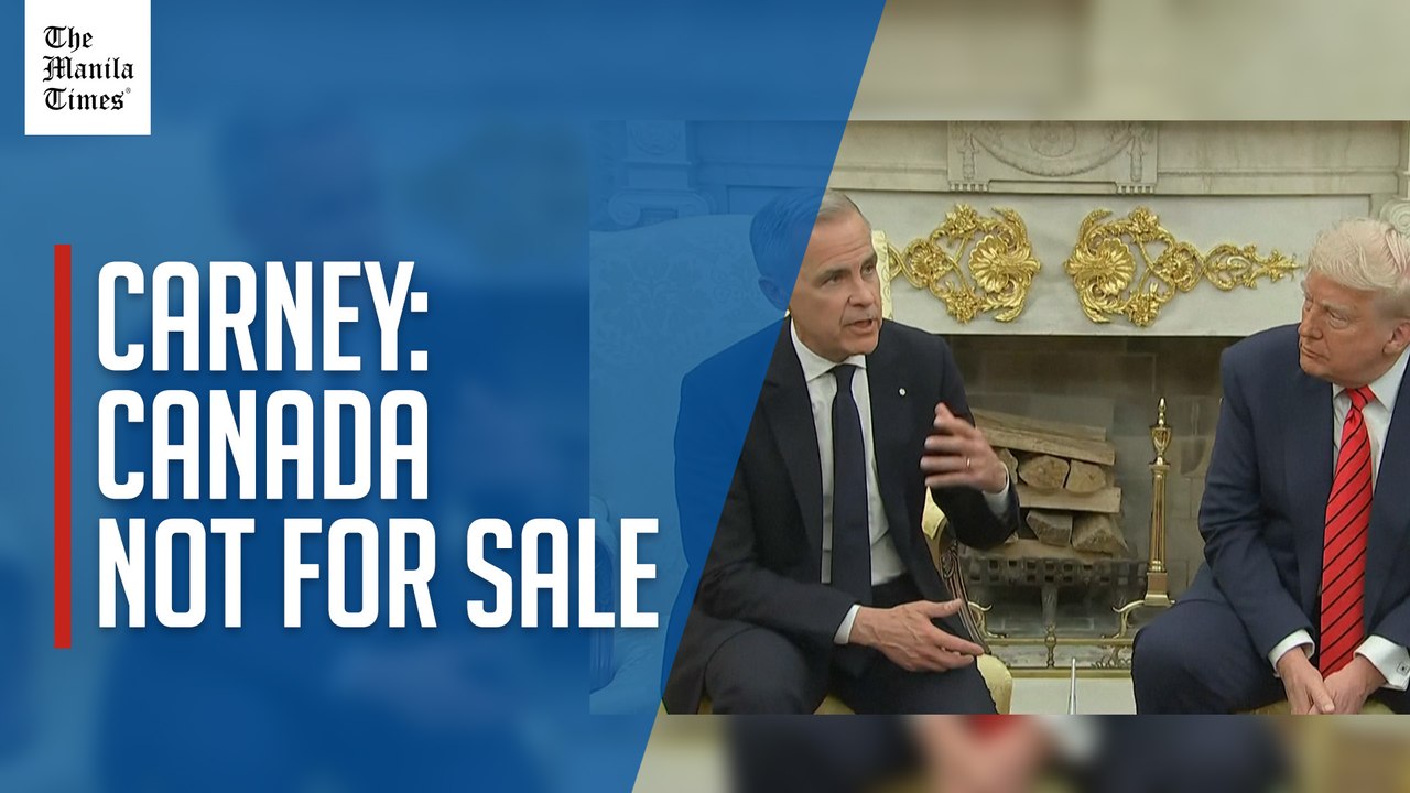 PM Carney says Canada is 'not for sale' during meeting with Trump