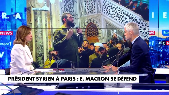 Président syrien reçu à l'Élysée : «On ne reçoit pas des dirigeants, membres d'anciens groupes terroristes qui veulent attaquer la France», condamne Wauquiez