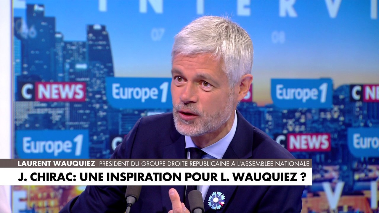 Laurent Wauquiez réagit au boom des adhérents LR : «Moi, je fais une campagne à la Chirac»