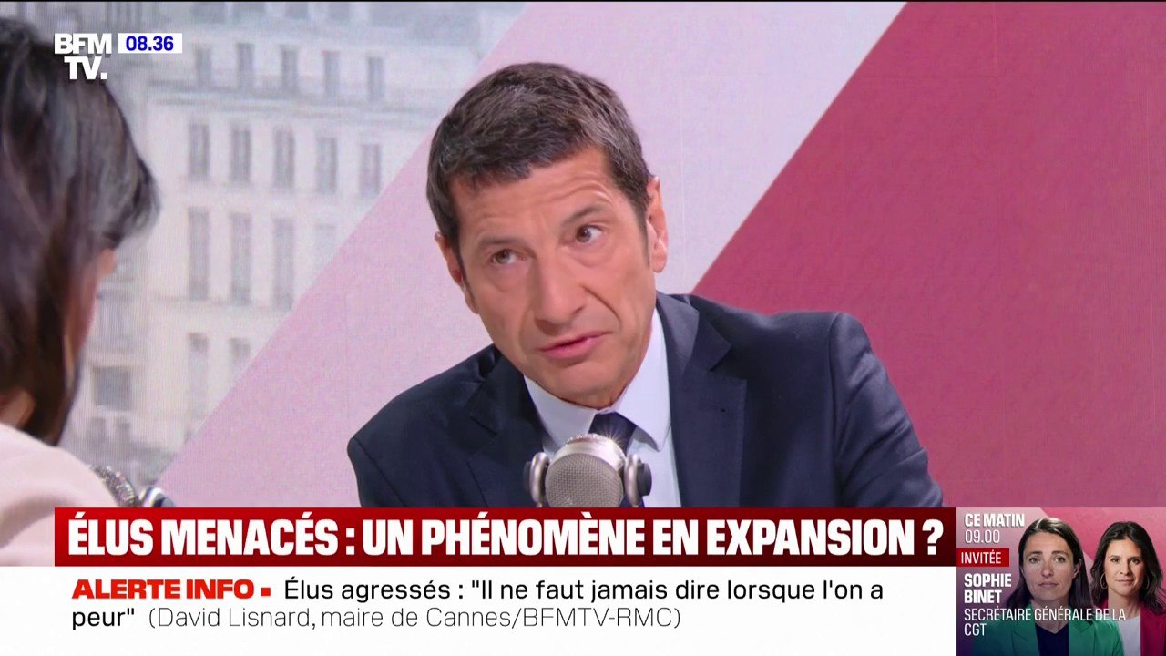 "Une augmentation de 50% des agressions" des maires entre 2022 et 2023, détaille David Lisnard