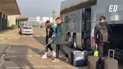 Diego Llorente se une a la expedición del Real Betis para el partido en Florencia ⚽