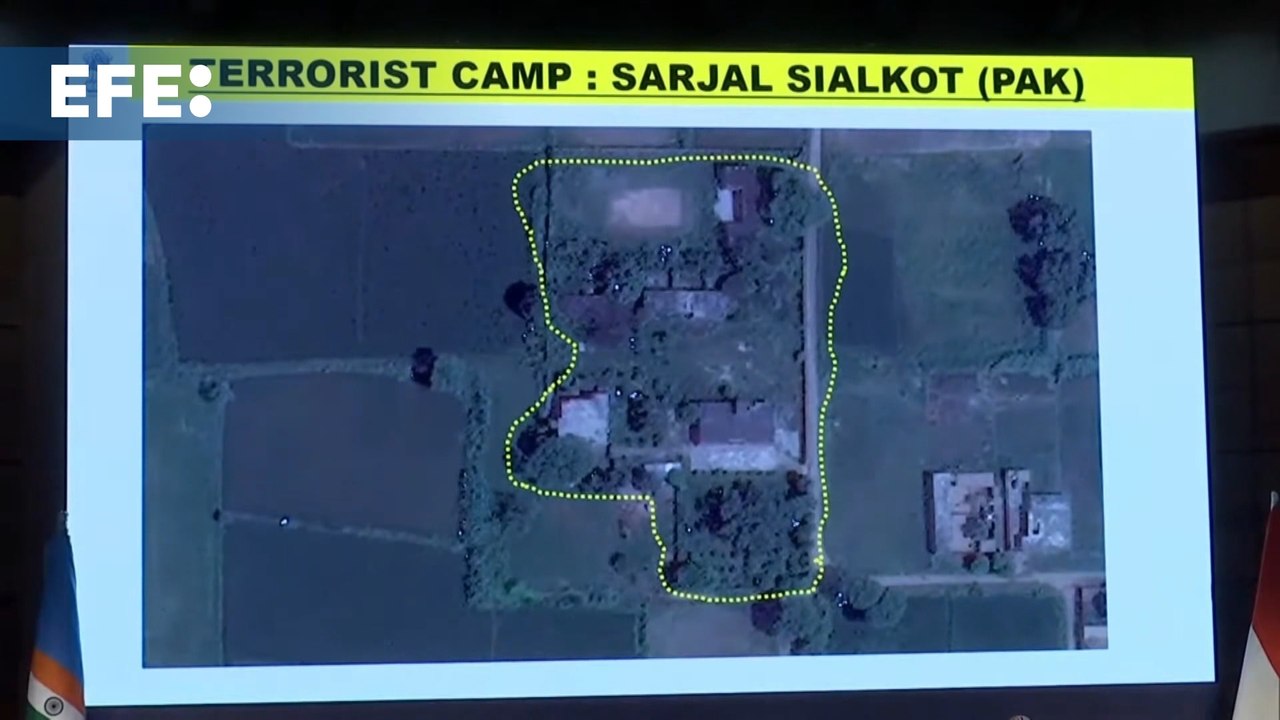 La India difunde imágenes de varios de los ataque militares en Pakistán