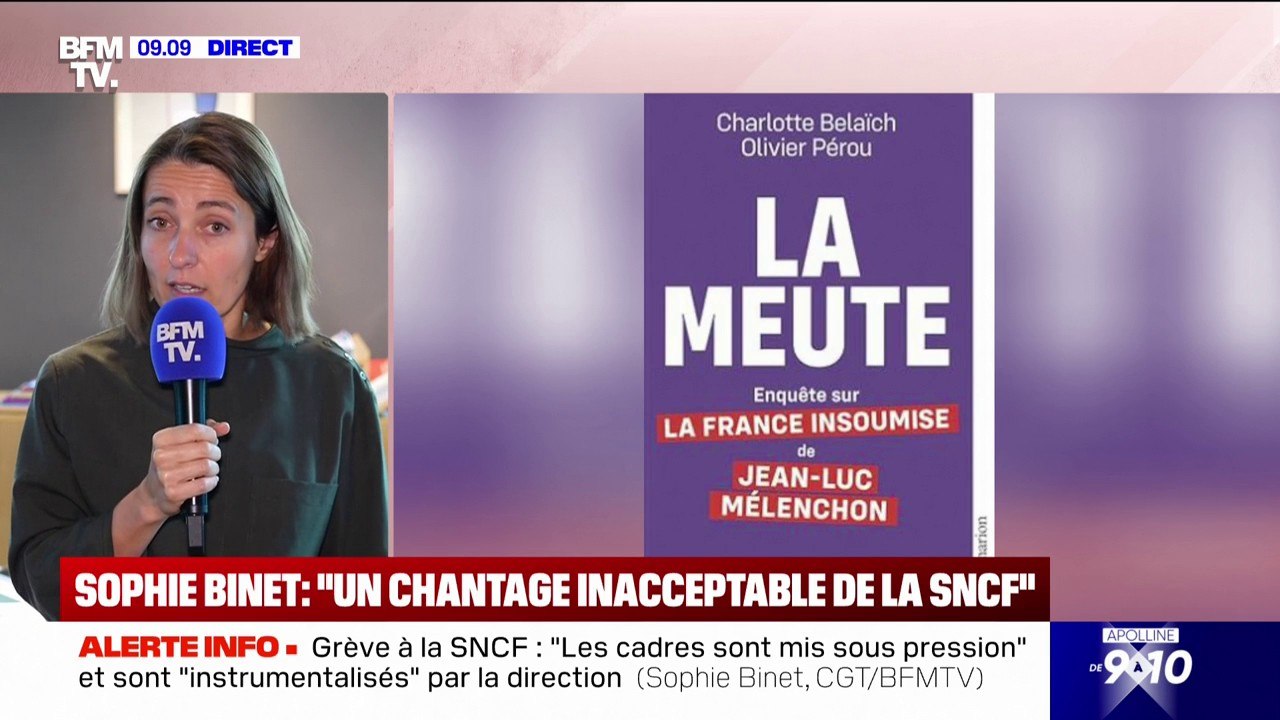 "La Meute": Sophie Binet (CGT) affirme que "jamais la fin ne justifie les moyens"