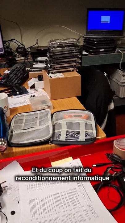 À Rouen Rebincoop offre une seconde vie aux ordinateurs : "le reconditionné, ce n'est pas ringard"