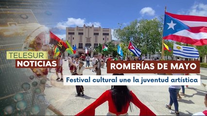 Participación internacional en las Romerías de Mayo en Cuba