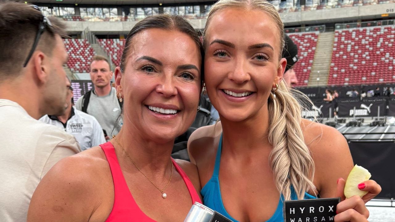 Super fit mum and daughter - mistaken for sister - compete in Hyrox together