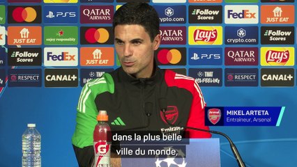 Arteta : "À Paris pour écrire l'histoire"