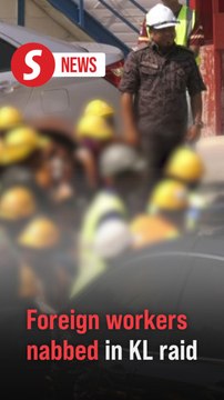 60 foreign workers detained in KL construction site raid