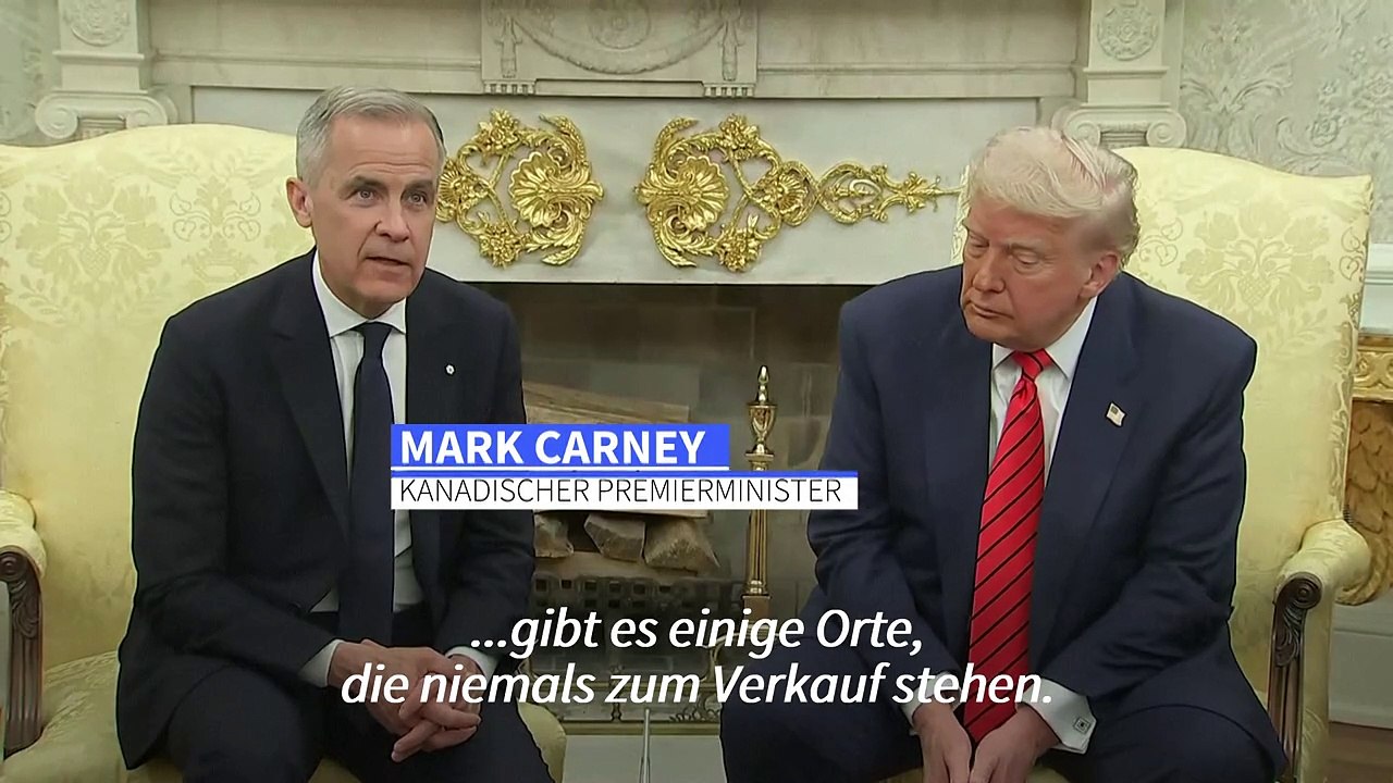 Premier Carney zu Trump: Kanada steht 'niemals zum Verkauf'