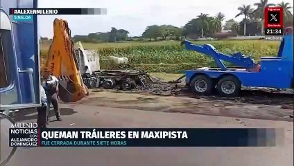 Captura de 'El Chuy' desata terror en Sinaloa con bloqueos y vehículos incendiados