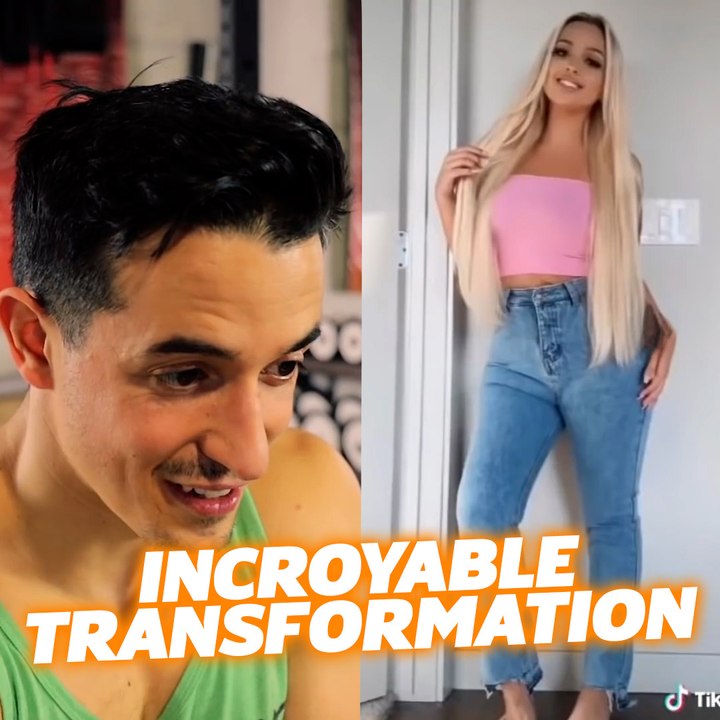 JE RÉAGIS AUX TRANSFORMATIONS PHYSIQUES TIK TOK ! (perte de poids incroyable)