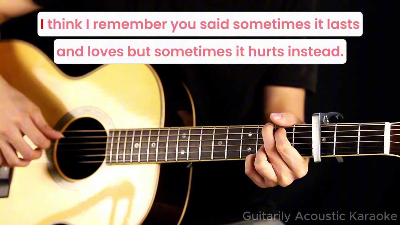 Someone Like You | Acoustic Karaoke | Guitarily Acoustic Karaoke