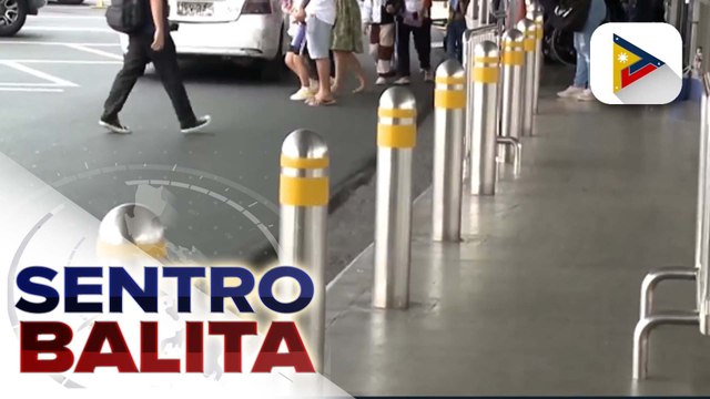 Security bollards na inilagay sa NAIA simula pa noong 2019, isasailalim sa audit ng NNIC; departure drop-off zones sa NAIA Terminals 1 at 2, babaguhin din