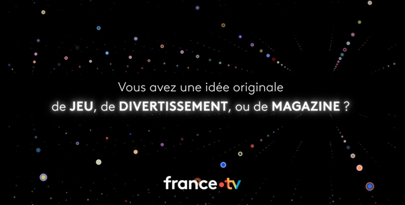 Appel à concepts – Programmes de divertissement, jeux et magazines