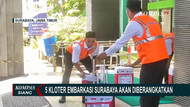 Ibadah Haji 2025, 5 Kloter Jemaah Haji Akan Diberangkatkan dari Embarkasi Surabaya