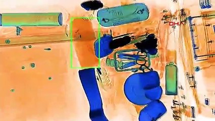 Havalimanındaki diş macunu tüpünün içinden 20 milyon TL'lik tarihi eser çıktı