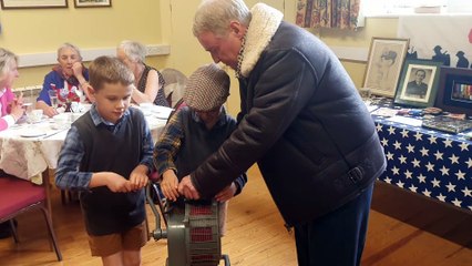 Historic VE Day Celebration: Watch the Air Raid Siren Wound Up at Linton 🎉