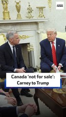Canada ‘not for sale’: Carney to Trump