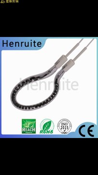Custom made medium wave infrared heating tube electric heaters element carbon fiber heat lamp